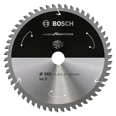 Bosch  Cirkelzaagblad standaard voor aluminium