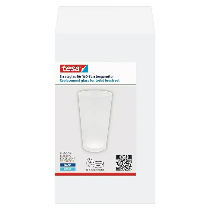 Tesa Bürstenglas - Glas, Matt - Vorderansicht