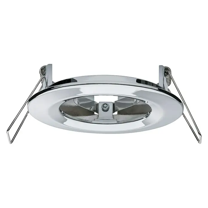 Paulmann LED-Einbauleuchten-Set Nova - 6,5 W, Chrom, 3 Stk., Warmweiß, Durchmesser: 7,8 cm
