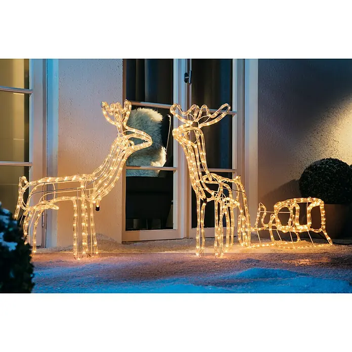Tween Light Led-lichtslang Rendier - Toepassingsbereik: Buiten, Warm wit, Lengte: 67 cm