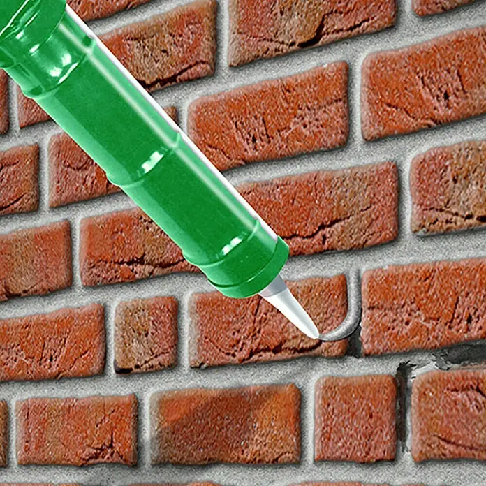 MEM Reparaturmörtel Fix&Fertig - Zementgrau, 300 ml - Anwendungsbeispiel