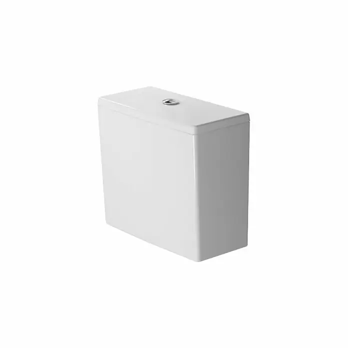 Duravit ME by Starck Spülkasten - Ohne Spezialglasur, Keramik, Weiß, Zulauf: Unten - Vorderansicht