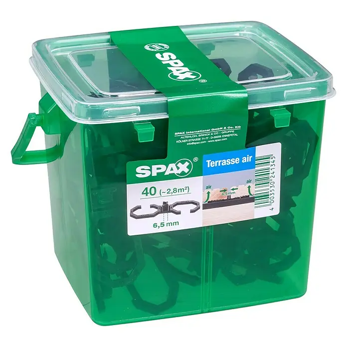 Spax Podupirač stupova za gabione Air - 40 kom, Debljina: 6,5 mm - Pogled s lijeve strane