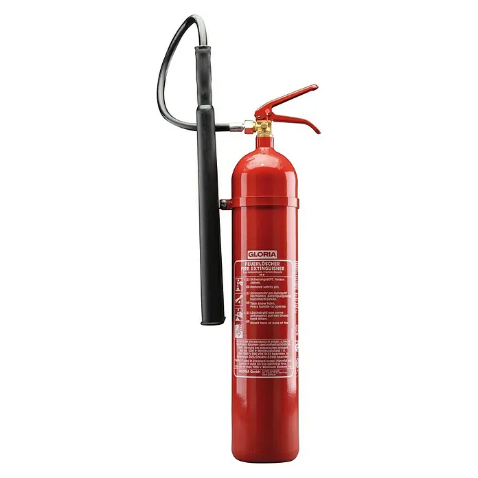Gloria Feuerlöscher KS 5 ST - 5 kg, Löschmittel: Kohlendioxid - Vorderansicht