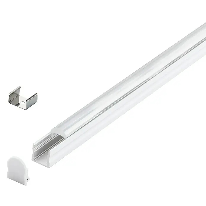 Eglo Profil Surface Profile 3 - 100 x 1,7 x 2 cm, Weiß, Aluminium - Vorderansicht