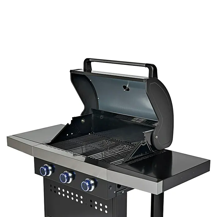 Grillstar Gasgrill Atlanta II 300 - Anzahl Brenner: 3, Hauptgrillfläche: 62 x 41,5 cm, 10,5 kW