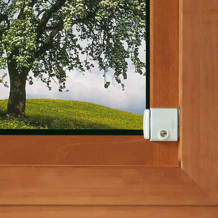 Abus Fenstersicherung FTS 3002 - Weiß, Geeignet für: Nach außen öffnende Fenster