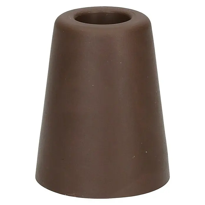 Türstopper schraubbar - Ø x H: 50 x 60 mm, Braun - Rechte Seitenansicht