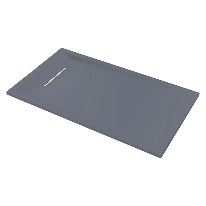 Plato de ducha Line - L x An: 70 x 100 cm, Negro