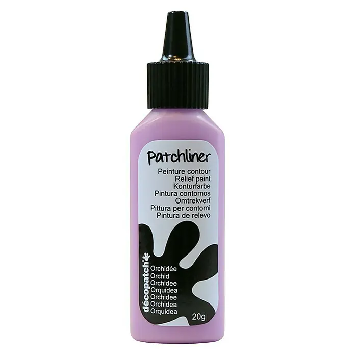 Décopatch Pintura contornos Patchliner - Orquidea, 20 g