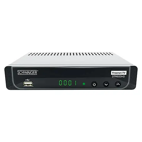 Schwaiger  Terrestrischer HD Receiver DVB-T2 HD