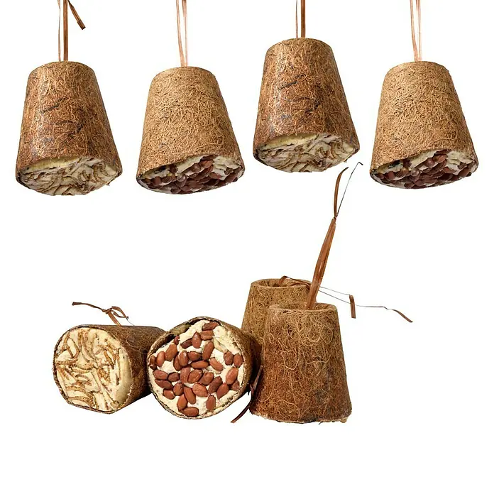 Dobar Wildvogelfutter Set - 8 Stk., Mit Insekten - Vorderansicht