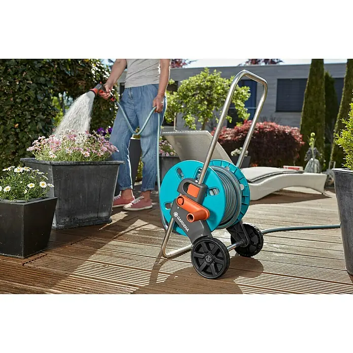 Gardena Schlauchwagen-Set AquaRoll S - Schlauchlänge: 20 m