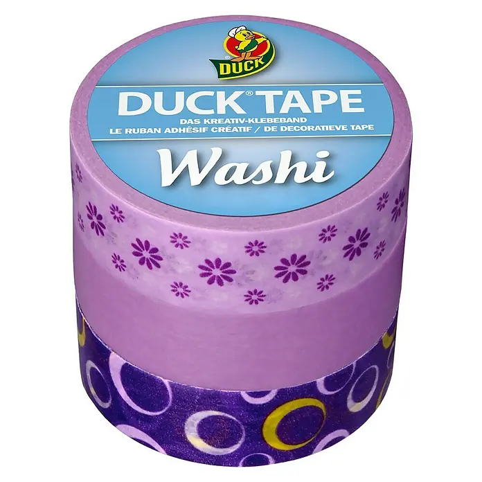 Duck Tape Dekorativna ljepljiva traka - 10 m x 15 mm - Pogled sprijeda