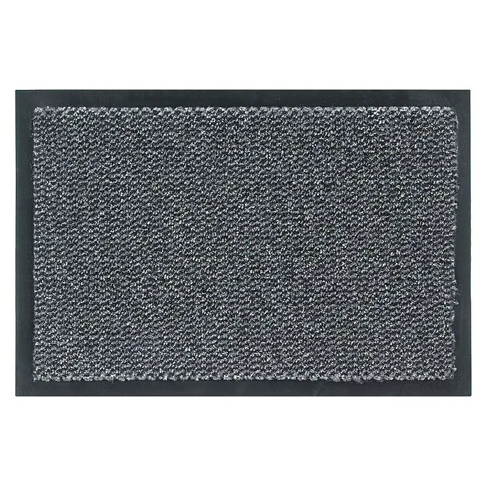 Astra Schmutzfangläufer Saphir - Grau, 150 x 90 cm, 100 % Polypropylen - Ansicht von oben