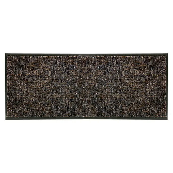 SCHÖNER WOHNEN-Kollektion Sauberlaufmatte Gitter - Anthrazit/Braun, 150 x 67 cm, 100 % Polyamid - Ansicht von oben