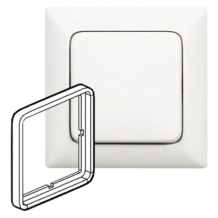 Legrand Creo Zwischenstück - 1-fach, Kunststoff
