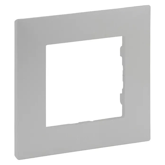 Legrand Niloé Step Marco - Aluminio, x 1, Plástico, Montaje en la pared