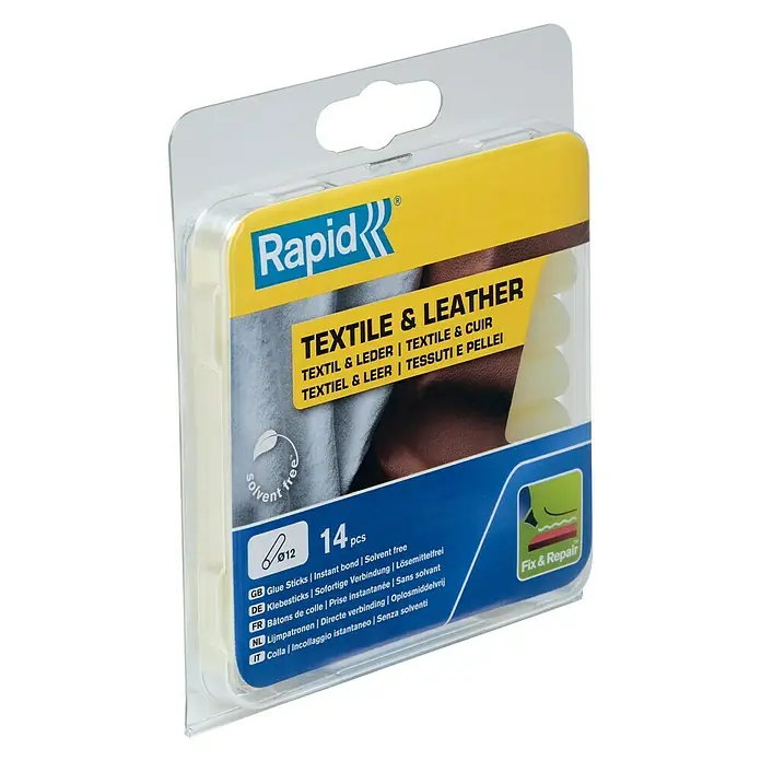 Rapid Klebepatronen - Länge Klebepatronen: 94 mm, 14 Stk., Materialeignung: Textil - Linke Seitenansicht