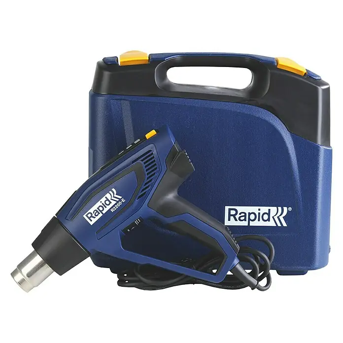 Rapid Heißluftgebläse R2200-E - 2.200 W, Temperaturbereich: 60 °C - 650 °C - Vorderansicht
