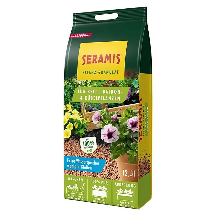 Seramis Pflanzgranulat Outdoor - 12,5 l - Vorderansicht