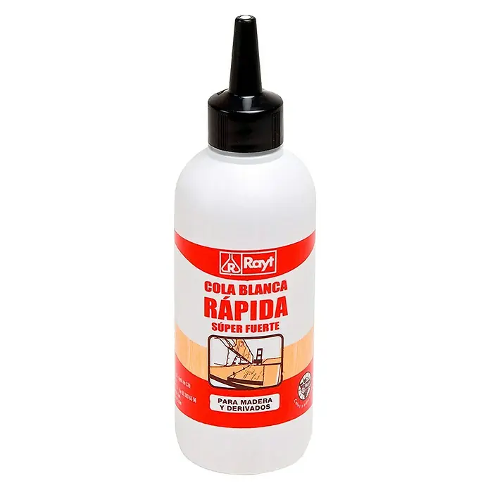 Rayt Cola blanca rápida Super fuerte - Blanco lechoso, 250 g