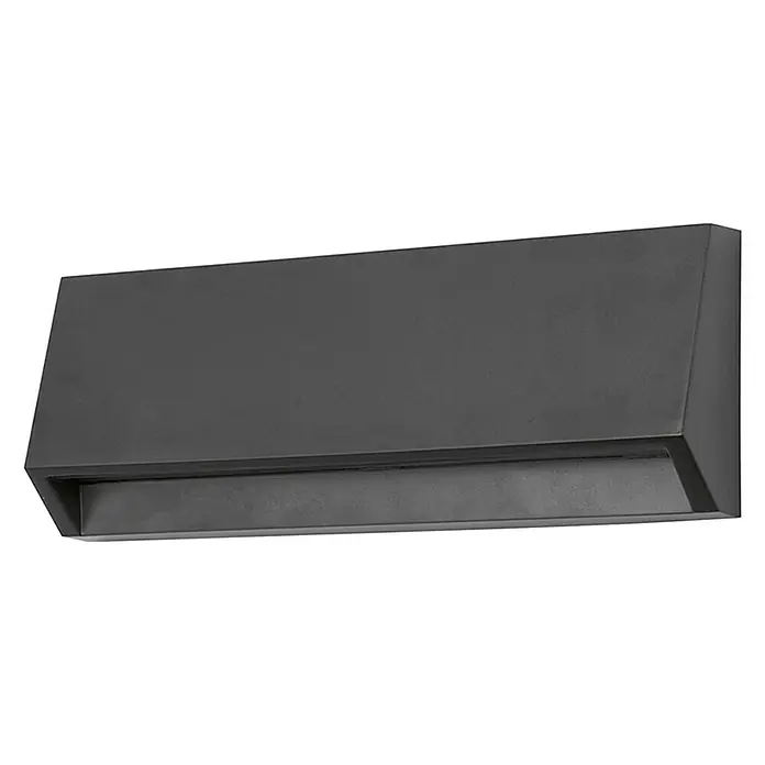 Forlight Aplique exterior LED 0130 Grove - 2,9 W, 3 x 16 x 7 cm, Antracita, IP65