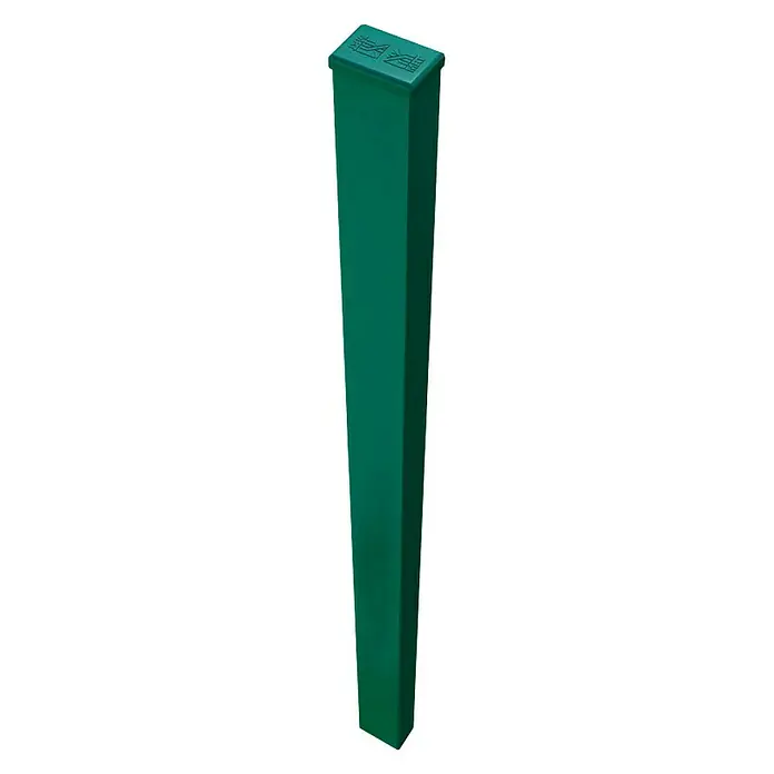 Poste para cercado Hercules - Altura: 105 cm, Verde oscuro, Acero