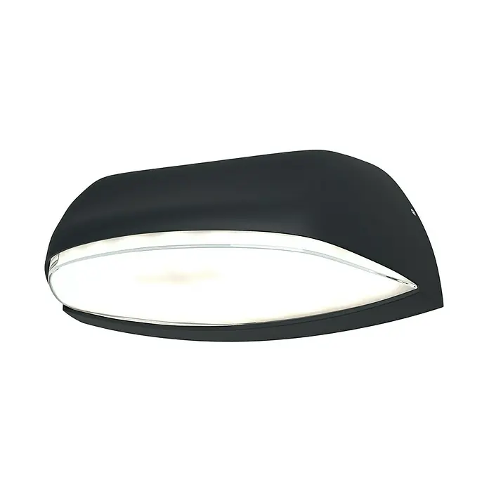 Ledvance LED-Außenwandleuchte Endura - 12 W, 21 x 8,6 x 9 cm, Dunkelgrau, IP44