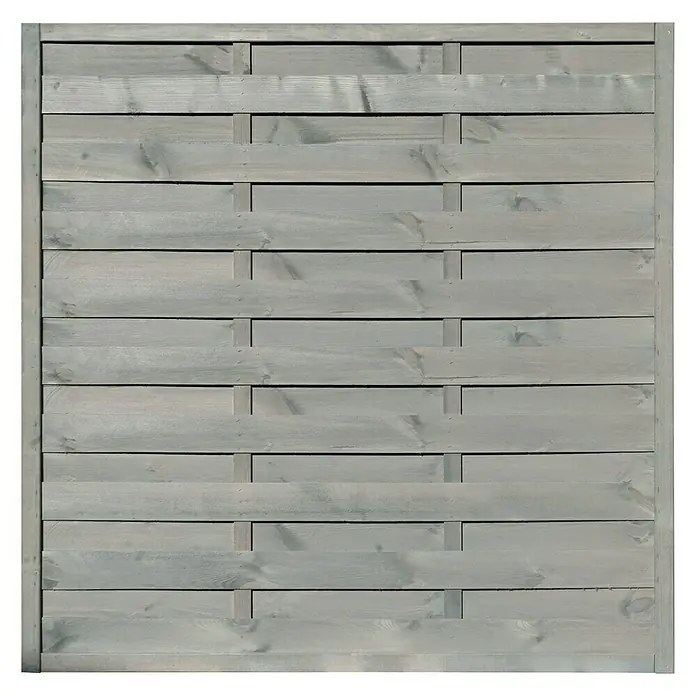 Silvan Sichtschutzelement Bremen - 180 x 180 cm, Gerade, Grau