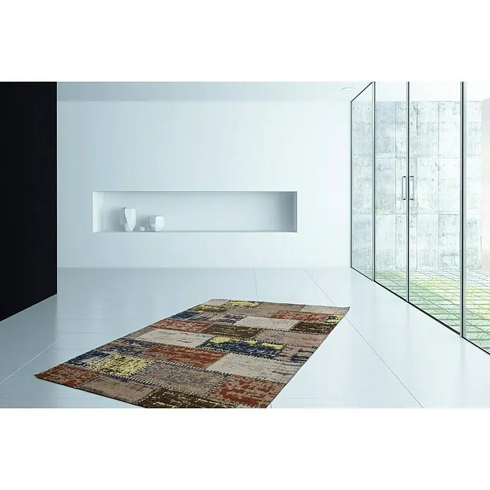 Kayoom Flachgewebeteppich Sitar - Multi, 150 x 80 cm, 100 % Polyester - Stimmungsaufnahme