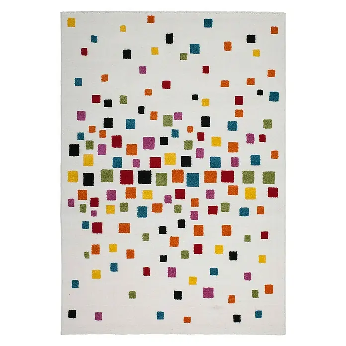 Kayoom Kurzflorteppich Trinidad I - Multi, 170 x 120 cm - Ansicht von oben