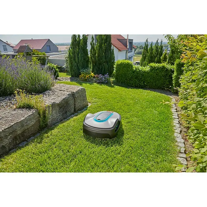 Gardena Mähroboter Sileno Life 750 - Li-Ionen, 2,1 Ah, 1 Akku, Max. Flächenempfehlung: 750 m² - Anwendungsbeispiel