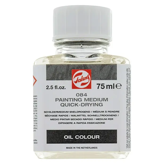Talens Medium para pintar Secado rápido - Brillante, 75 ml