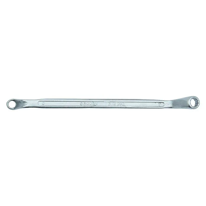 Llave de anillo doble DIN 838 - Ancho de llave: 6 x 7 mm, DIN 838