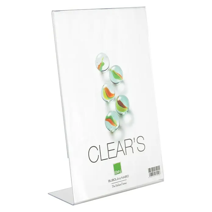 Okvir za fotografije Clears - Okomito, 15 x 20 cm - Pogled sprijeda