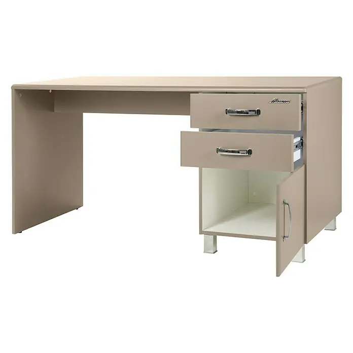 Phönix Miami Schreibtisch - L x B x H: 150 x 70 x 74 cm, Taupe - Detailaufnahme
