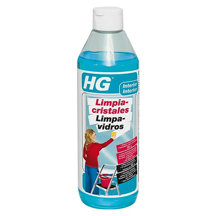 HG Limpiacristales - 500 ml, Botella