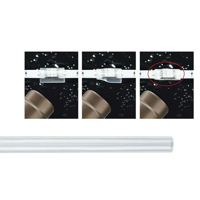 Paulmann Termoskupljajući bužir YourLED - Duljina: 15 cm, Promjer: 1,4 cm, Prozirno - Proizvod u upotrebi
