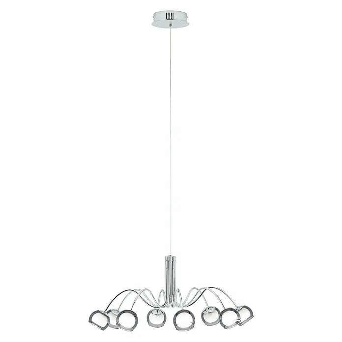 Eglo LED-Pendelleuchte Malagon - Höhe: 150 cm - Vorderansicht