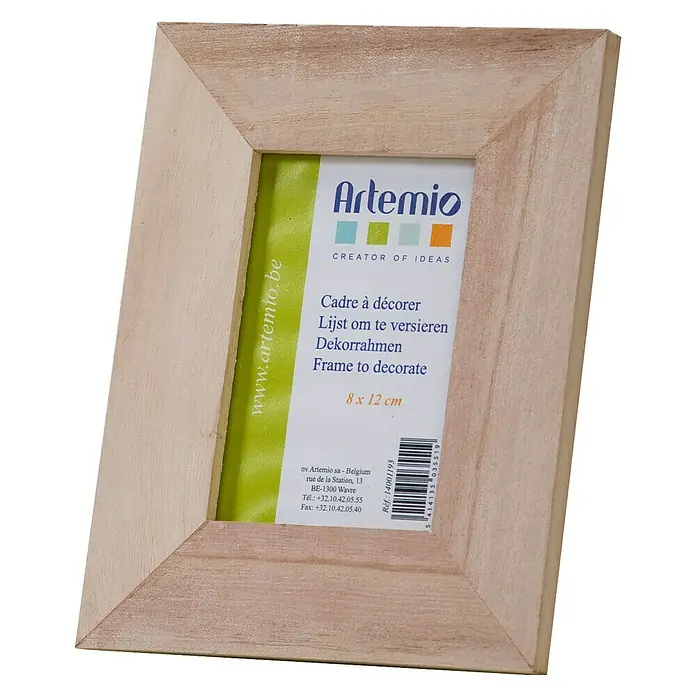 Artemio Marco para fotos - Marrón, 20 x 16 cm, Madera