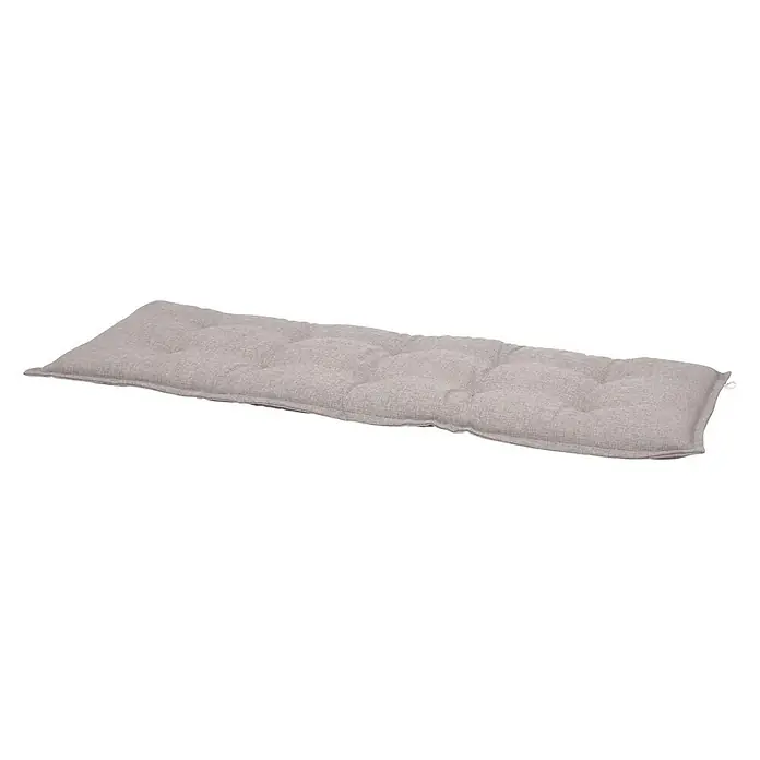 Sunfun Exclusive-Line Bankauflage - Hellgrau, 100 % Polyester, Länge: 140 cm
