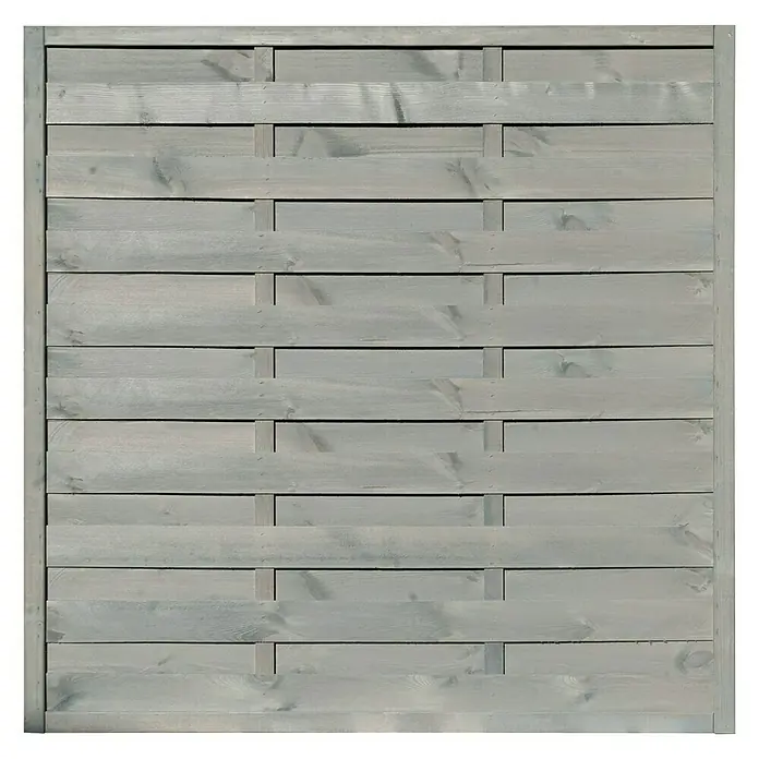 Silvan Sichtschutzelement Bremen - 180 x 180 cm, Gerade, Grau