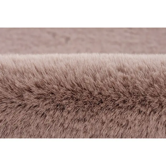 Tepih visokog flora Happy - Roze boje, 170 x 120 cm - Detaljan prikaz