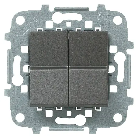 Niessen Zenit Interruptor/Conmutador doble