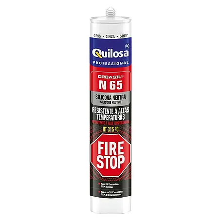 Quilosa  Silicona de alta temperatura Orbasil N 65 Fire Stop