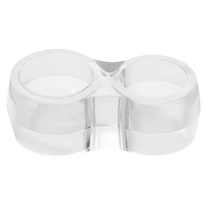 Wandtürstopper - Kunststoff, Inhalt: 4 Stk., Transparent