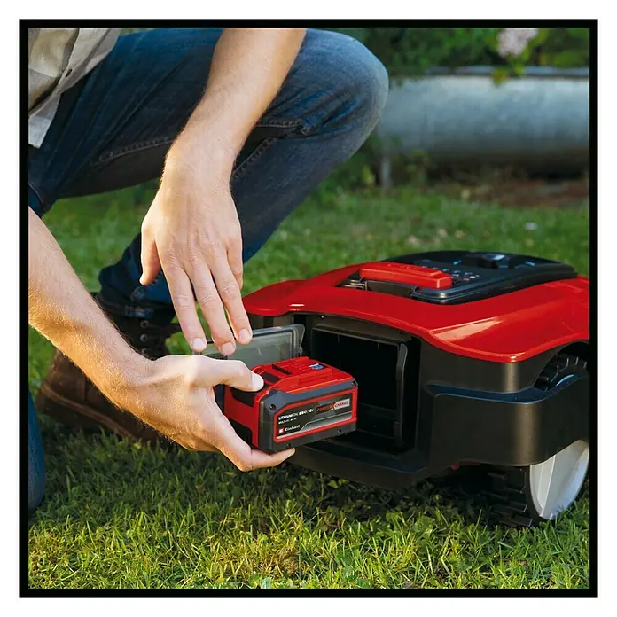 Einhell Power X-Change Mähroboter Freelexo Kit 500 - 18 V, 2,5 Ah, Max. Flächenempfehlung: 500 m²