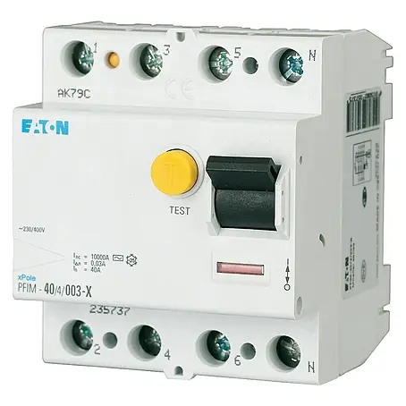 Eaton  FI-Schutzschalter PFIM-40/4/003-XG/A