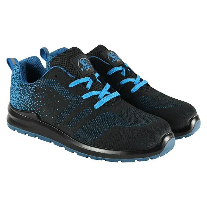 Sicherheitshalbschuh Blue Star - Schwarz/Blau, 42, S1